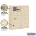 Salsbury Cell Phone Storage Locker - with Front Access Panel - 5 Door High Unit (5 Inch Deep Compartments) - 12 A Doors (11 usable) and 4 B Doors - Sandstone - Surface Mounted - Master Keyed Locks